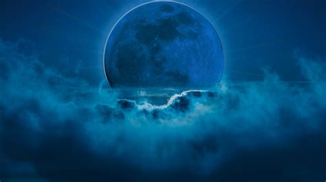 Details 155+ blue moon wallpaper 4k super hot - 3tdesign.edu.vn