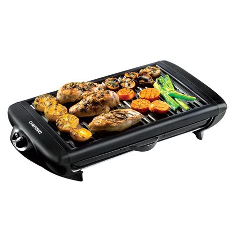 Chefman Electric Smokeless Indoor Grill with Non-Stick Cooking Surface ...