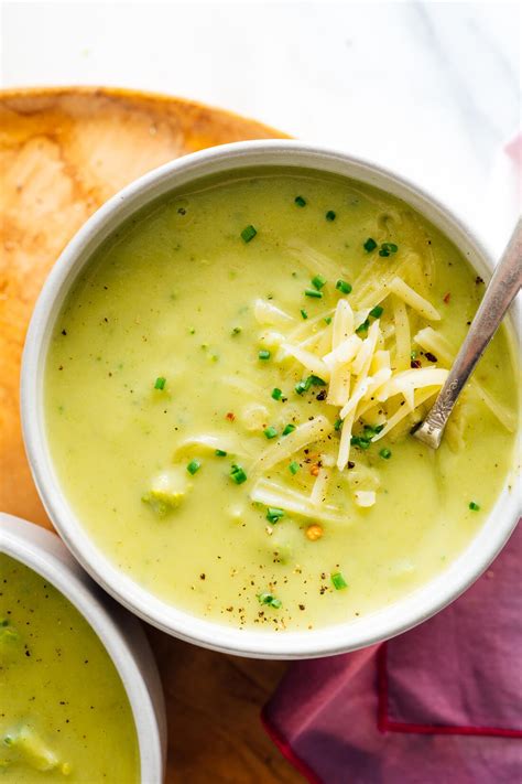 Broccoli Cheese Soup Recipe - Cookie and Kate