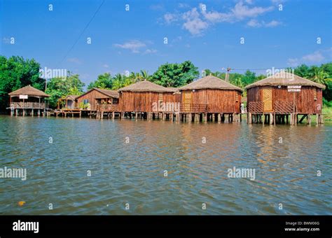 Venezuela South America Old Palafitos Water Lake Huts Boats Laguna De ...