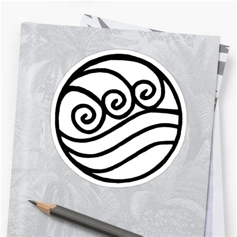 "Avatar Water Tribe Symbol" Stickers by Stephanie Ward-Henle | Redbubble