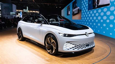 Volkswagen ID Space Vizzion Concept Arrives Previewing Future EV Wagon