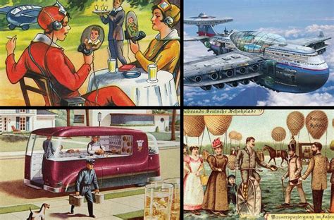 Retro future predictions that show how people from the past imagined ...