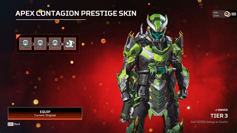 Apex Legends Caustic Prestige Skin Release Date Leaked | GameWatcher