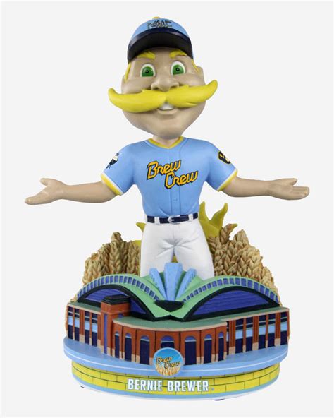 Bernie Brewer Milwaukee Brewers 2022 City Connect Mascot Bobblehead FOCO