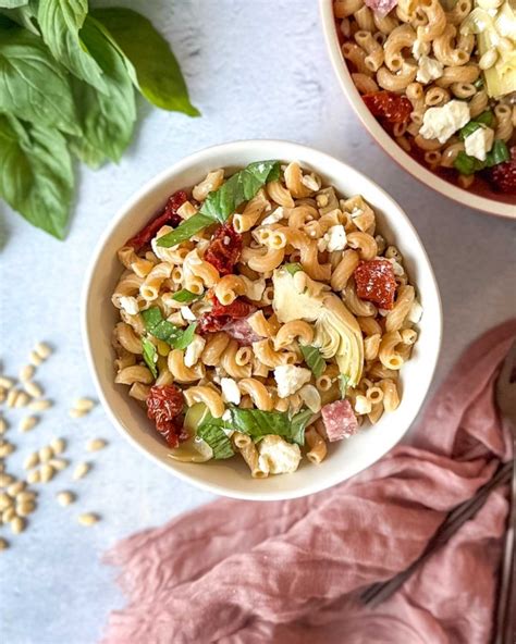 Whole Wheat Pasta Salad - Two Cloves Kitchen