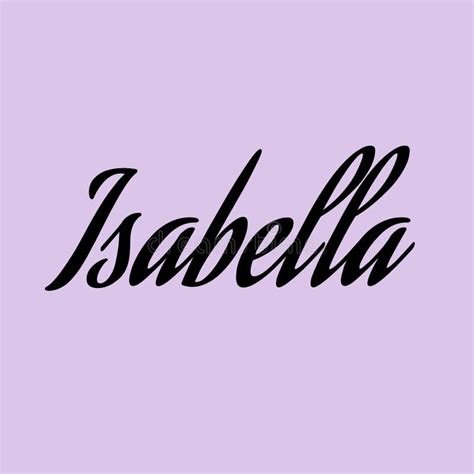 Isabella Female Stock Illustrations – 24 Isabella Female Stock ...