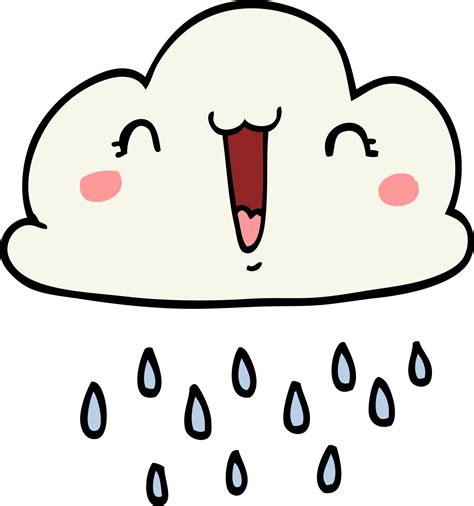 cartoon storm cloud 12138153 Vector Art at Vecteezy