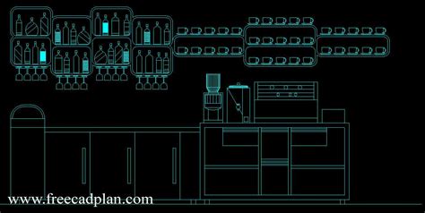 bar dwg cad blocks in autocad drawing - free cad plan