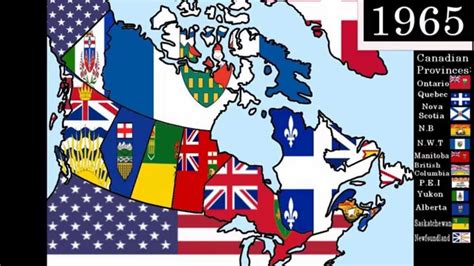 History of Canada in Flags - YouTube