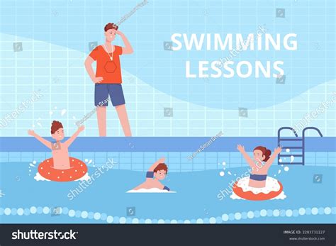 Kids Swimming Teacher: Over 484 Royalty-Free Licensable Stock ...