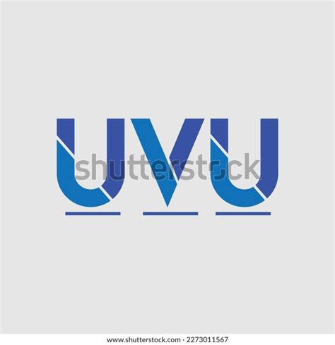 Uvu Logo Design Font Stock Vector (Royalty Free) 2273011567 | Shutterstock