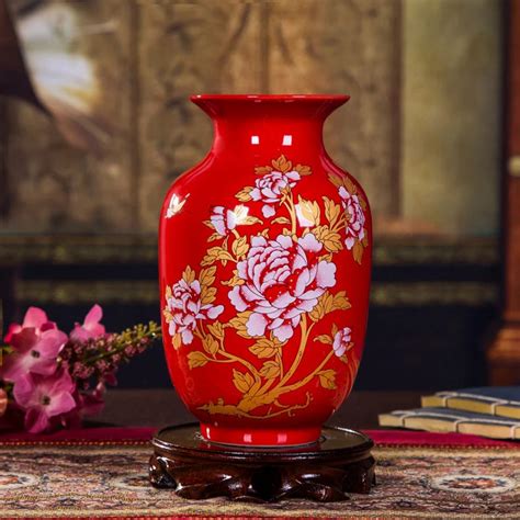 Vase Chinois Rouge | Univers Chinois