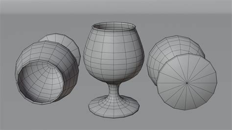 Snifter Glass 3D Model - TurboSquid 1899634