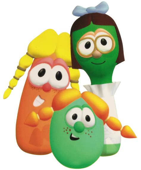 VeggieTales - Laura, Rosie and Annie Vector by LuxoVeggieDude9302 on ...