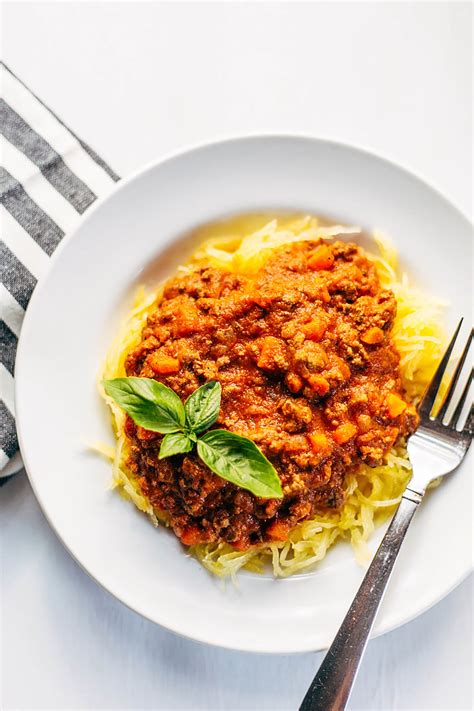 Bolognese Sauce with Spaghetti Squash - Food Banjo