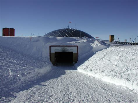 Amundsen-Scott South Pole Station | South pole station, South pole, Outdoor