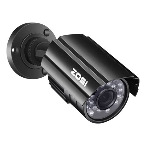 ZOSI HD CMOS 800TVL CCTV Camera IR LED Waterproof Outdoor/Indoor Night ...