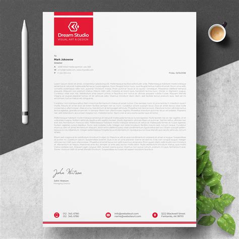 Letterhead Template Free Vector Art - (1,254 Free Downloads)