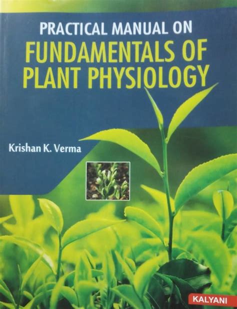 (PDF) Practical manual on fundamentals of plant physiology