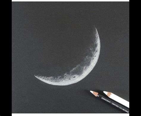 How To Draw A Realistic Moon at How To Draw