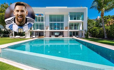 Argentina's Lionel Messi's rest home in Florida