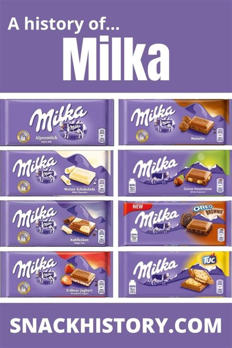 Milka (History, Marketing, Pictures & Commercials) - Snack History