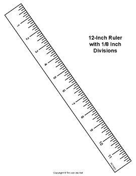 Printable Ruler For Teaching Kids - Tedy Printable Activities