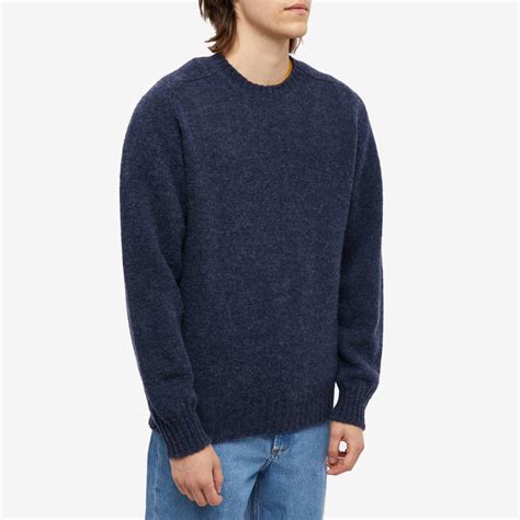 Jamieson's of Shetland Crew Knit Midnight | END. (US)