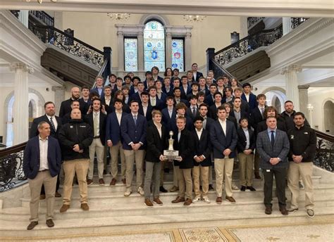 Duxbury High School Football State Champs Visit MA State House ...