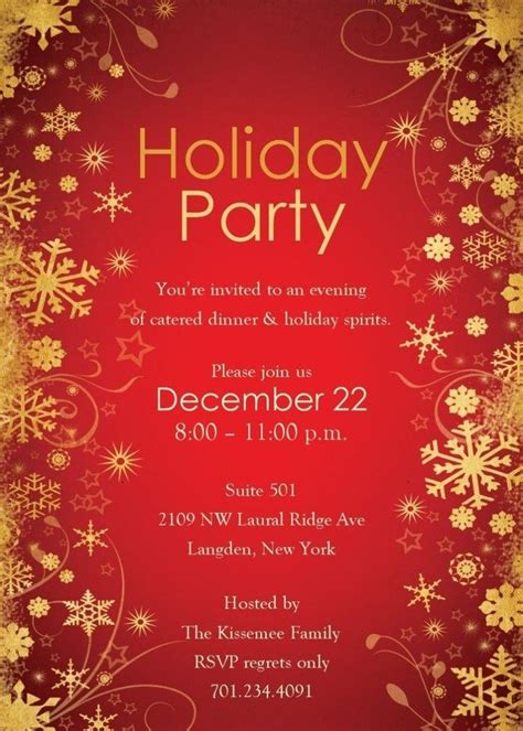 Free Holiday Flyer Templates Microsoft Word