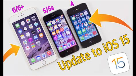 How to Update iPhone 4, 5, 5s, 6, 6+ to iOS 15 | Download iOS 15 on Old ...