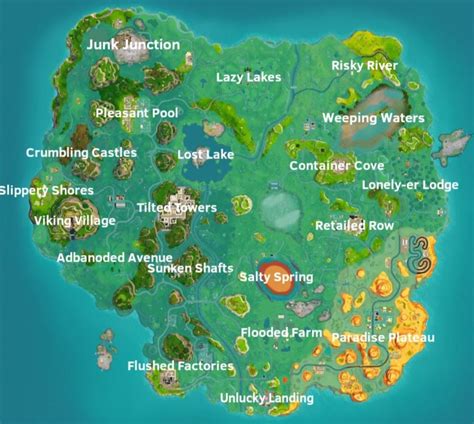 Fortnite Season 5 chapter 1 Map but its flooded : FortNiteBR