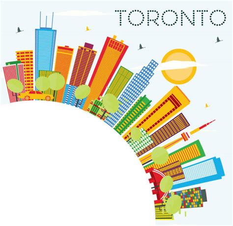 90+ Toronto Landscape Stock Illustrations, Royalty-Free Vector Graphics ...