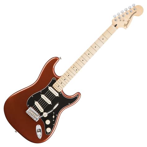 Fender Deluxe Roadhouse Stratocaster Electric Guitar, Classic Copper at ...