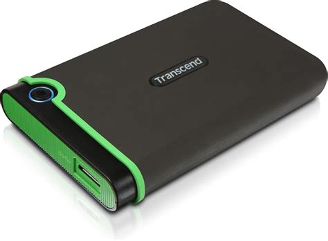 Transcend 2 TB USB 3.0 External Hard Drive - Military Drop Standards ...