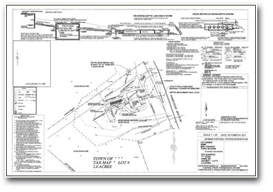 Septic System Design Plans, Site Succor Design LLC 603-924-8774