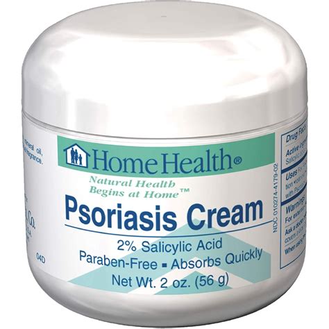 Home Health Psoriasis Cream, 2% Salicylic Acid, Relieves Itching ...