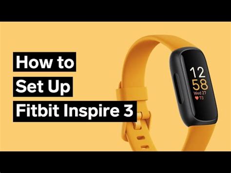 Fitbit Inspire 3 Setup (Step-by-Step) - YouTube