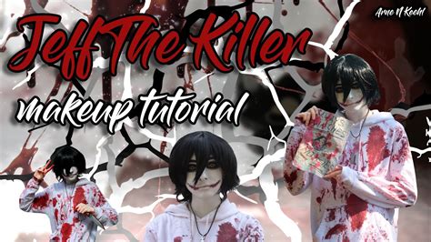 Jeff The Killer makeup tutorial - YouTube