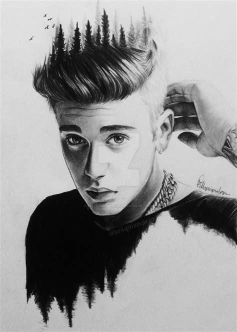 Justin Bieber by bellapriemaleza on DeviantArt