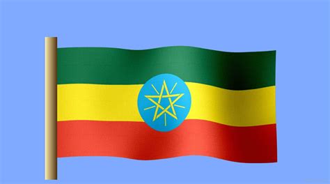 National Flag Of Ethiopia - RankFlags.com – Collection of Flags