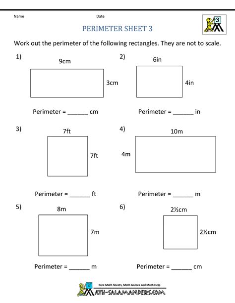 math-worksheet-3rd-grade-perimeter-3.gif (1000×1294) | Area and ...