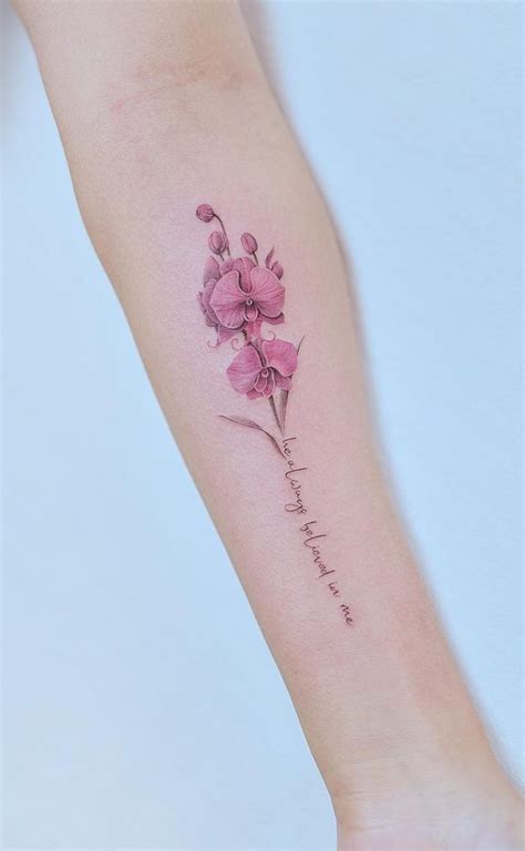 80+ Orchid Tattoos: Meanings, Tattoo Designs & Ideas