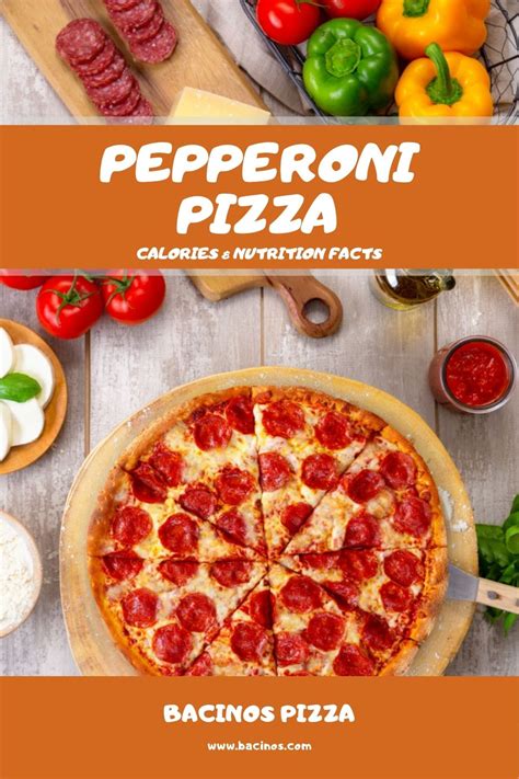 Pepperoni Pizza Calories & Nutrition Facts (Charts)