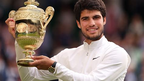 Wimbledon champion Carlos Alcaraz looks a new man with fresh haircut as ...