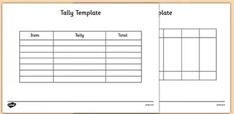 What is a Tally Chart? | Twinkl Teaching Wiki - Twinkl