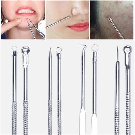 4pcs/lot Acne Removal Needle Blackhead Blemish Removers Needle For ...