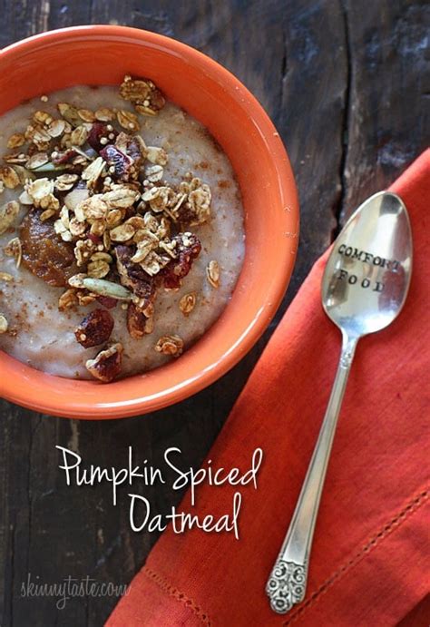 Pumpkin Spiced Oatmeal