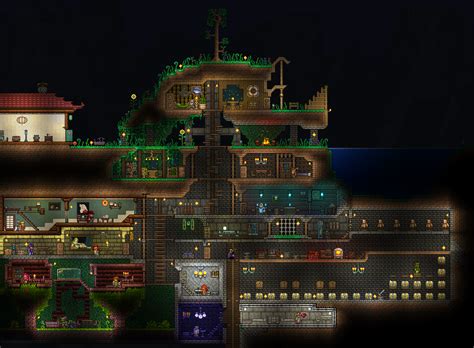 My Pre-Hardmode Base : r/Terraria